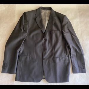 Zara Man Gray Suit Coat Blazer Jacket US 46